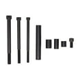 thumbnail image 2 of Mid-Mount Alternator Bracket for Ford Big Block - Black, 2 of 2