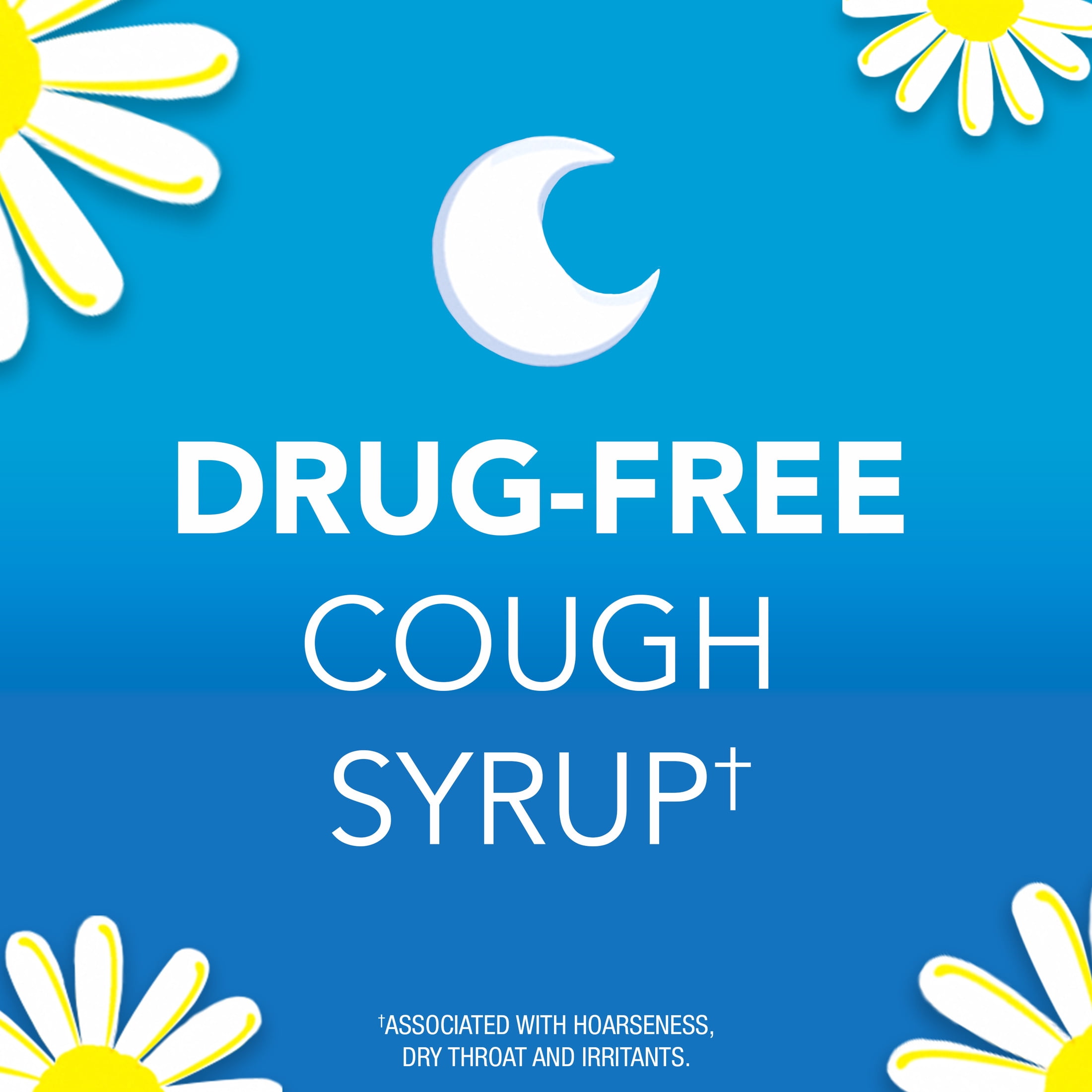 Vicks Botanicals Kids Drug-Free Nighttime Cough Syrup, Berry Flavor, 4 fl oz, Ages 1+