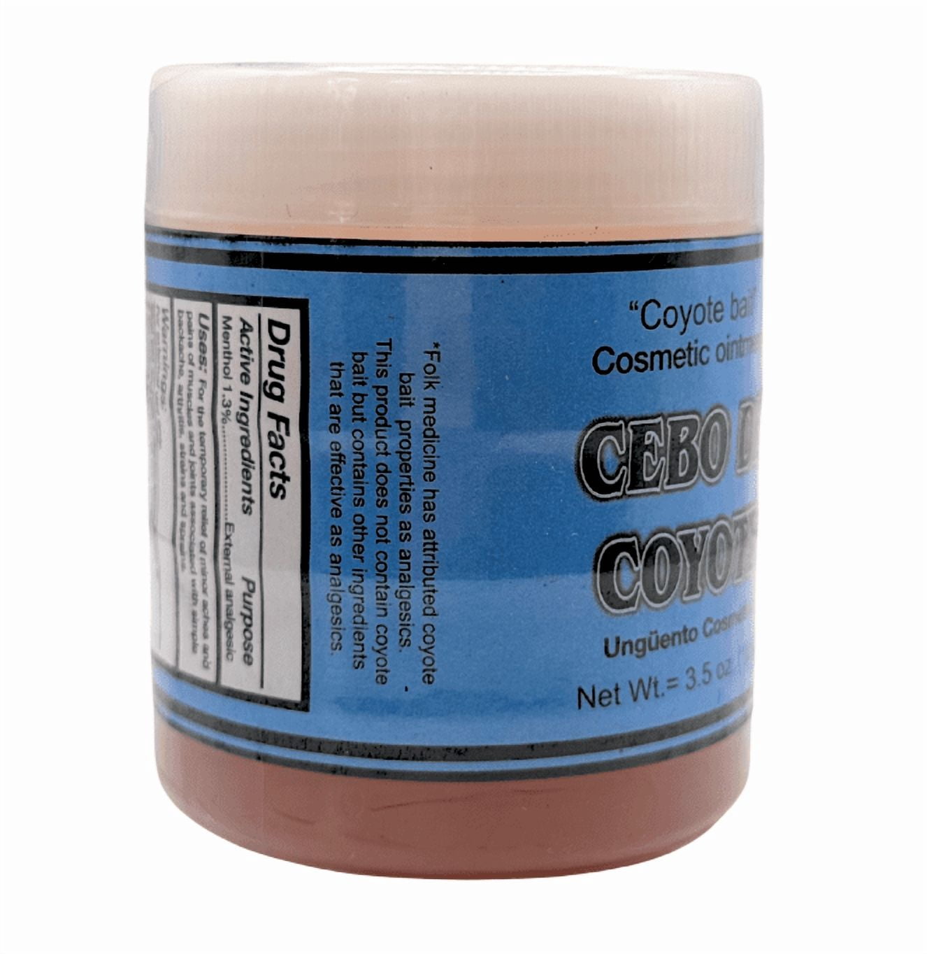 Plantimex Cebo De Coyote Ointment for Minor Body Aches (3.5oz)