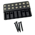 thumbnail image 4 of Bloqueadores de cuerdas para puente de guitarra, tuerca de bloqueo de 7 cuerdas, fácil instalación, juego de afinación para guitarras eléctricas sin, 4 of 8