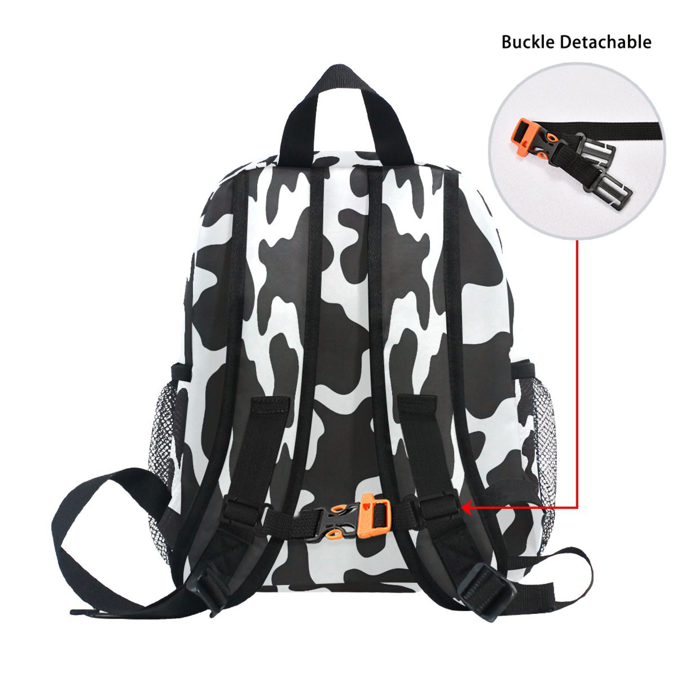 ALAZA Cow Print School Backpack Small Bookbag Mini Bags