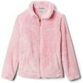 thumbnail image 4 of Columbia Girls Fire Side Sherpa Full Zip Pink Orchid X-Large, 4 of 9