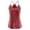 Wine, variant on Wang6 Womens Spaghetti Strap Sequin Camisole Trendy Sparkles Deep V Neck Cami Undershirts Sleeveless Racerback Tunic Tops Tees XL