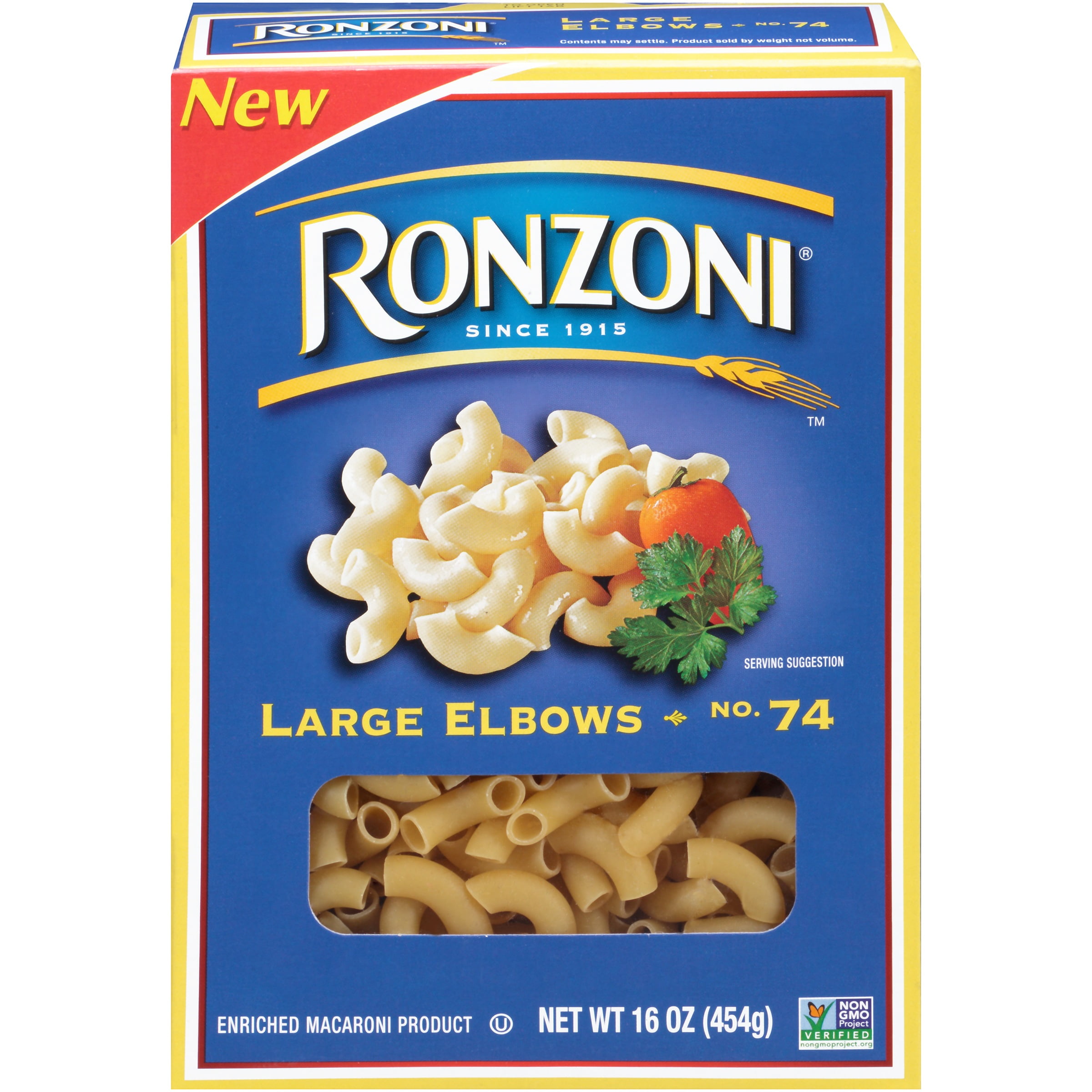 Ronzoni Large Elbows, 16 Oz