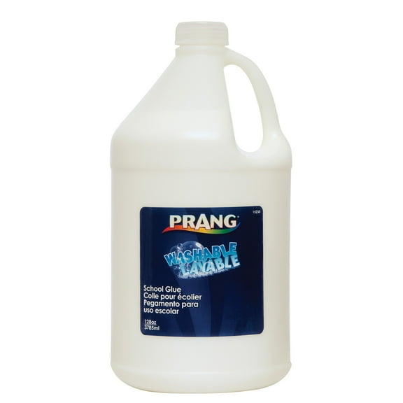 Prang Glue Washable Liquid White School Glue -128 oz, White