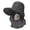 Black, variant on Women's Polka Dot Sun Hat With Neck Flap, UPF 50+ Breathable Adjustable Wide Brim Hat for Vacation Outfits, Travel & Outdoor Activities Black One Size