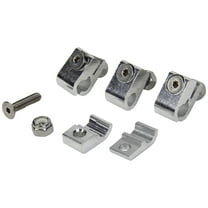 Allstar Performance ALL18321 2pc Aluminum Line Clamps 1/4in 4pk