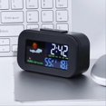thumbnail image 3 of Weather Station Clock with Color Display Temp&Humidity Monitor, 3 of 5
