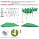 thumbnail image 4 of Instahibit 10x20' Pop Up Canopy Tent Business Instant Shelter with Roller Bag Vendor Tent Outdoor Market InstaHibit Modern, 4 of 11