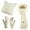 A-White462, variant on Bibifish Womens Hat Gloves Scarf Sets Beanies Hat Long Scarves And Touchscreen Gloves Trendy Winter Warm 3 Pc Cold Weather Hat Gloves Scarf Sets