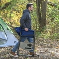 thumbnail image 3 of Ozark Trail Director Chair with Side Table, Adult, Blue Fabric, 3 of 9