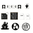 13 Halloween Tiered Tray Decor Set With LED Lights Featuring Adorable