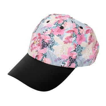 ORCHID CHEETAH CAP..