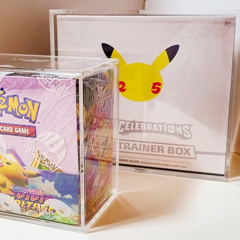 EVORETRO Clear Acrylic Case for Pokmon ETB  4.0mm Thick, Premium  UV-Resistant Display Case for Elite Trainer Boxes, Stackable & Durable -  Walmart.ca