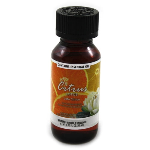 Fragranced Warming Oil 55mL Citrus Lotus Fragrance