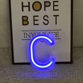 thumbnail image 4 of LED Neon Letter Lights, Light Up LED Letters Lights Light Up Marquee Letters Lights Letters Neon Signs Battery USB Blue, 4 of 7