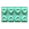 thumbnail image 3 of Msgweeeg Valentine 's Day Decor Handmade Heart-Shaped 8-Cavity Silicone Molds Valentines Chocolate and Ice Cubes Tray for Romantic DIY Treats, 3 of 9
