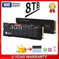 thumbnail image 2 of Unidad de estado sólido interna NVMe SSD de 4 TB para juegos SN770 SN850X Gen4 PCIe M.2 2280 3D NAND para PC PS5 SSD original occidental, 2 of 5