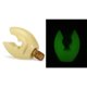 thumbnail image 5 of Greeniant Fijador de cabeza de reposapiés para caña de pescar, estante de sujeción estable pequeño profesional, accesorios de soporte de Pescar Blanco, 5 of 6