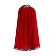 thumbnail image 1 of 4xKing Cape King Robe Cloak Accesorio De Disfraz Para Carnaval Vestido De Hasta 90 Cm Para Niños, 1 of 8