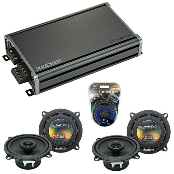 Fits Porsche 911 2005-2011 Factory Speaker Replacement Harmony (2) R5 & CXA360.4