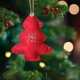 thumbnail image 5 of Beautynvta Christmas Tree Hanging Decoration, Felt Fabric Star Christmas Tree Shaped Hanging Ornament for Christmas Tree Ornaments Christmas Decorations, 5 of 6