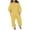 Yellow, variant on Mrat Jumpsuits Dressy Trendy Women Casual Prind Shoulder Button Suspender Jumpsuits Wide Pocket Leg Pant Plus Size Cargo Pants S-149 Yellow S