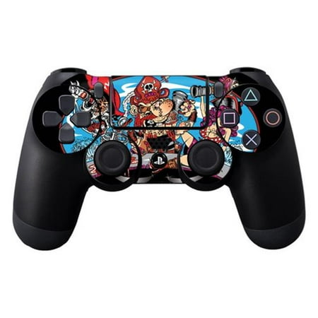 MightySkins SOPS4CO-Ahoy Matey Skin Decal Wrap for DualShock PS4 Controller - Ahoy Matey