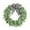 Green, variant on HHBEAUTY 16inch Boxwood Wreath for Front Door,Spring Summer Fall Winter Wreaths,Wreaths with 1 Burlap Bow for Wedding or Daily Decor, All Seasons for Front Door,Back Door,Indoor, Outdoor Wreath