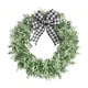 thumbnail image 2 of Spring Bow Artificial Leaf Eucalyptuss Plant Wreath Home Front Door Wall Window Decoration, 2 of 7