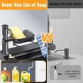 thumbnail image 4 of Dish Soap Dispenser for Kitchen Sink Dispenser Countertop Soap Dispenser Pump with Storage Rack Extension Tube kit, Under Sink, 4 of 5