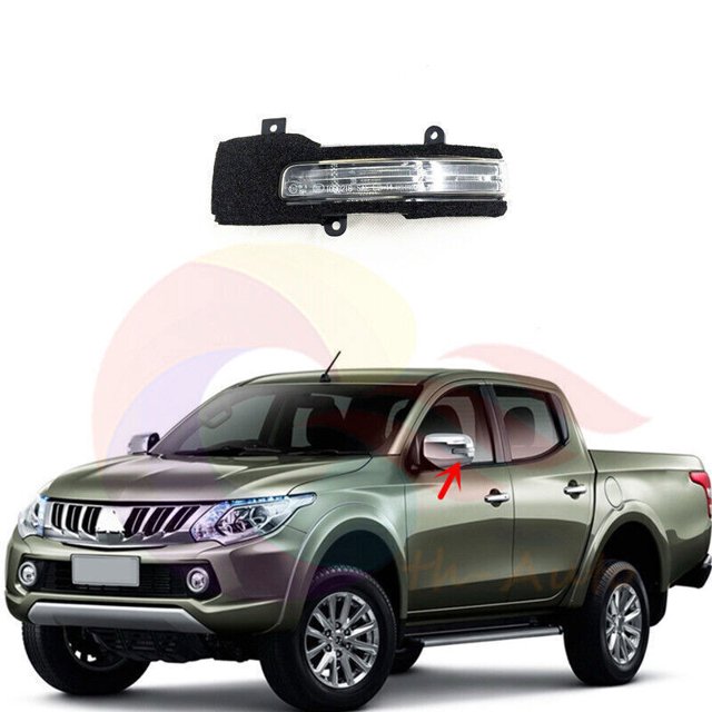 for Mitsubishi L200 Triton for Outlander Left Side LED Rearview Mirror Signal Light -