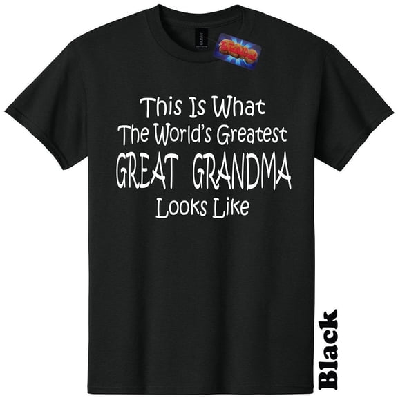 Worlds Greatest Great Grandma T Shirt Mothers Day Gender Reveal Baby Shower The Twisted Donut