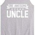thumbnail image 2 of Instant Message - One Awesome Uncle - Men's Jersey Tank, 2 of 5