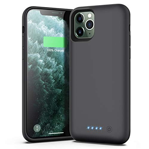 Qtshine Battery Case For Iphone 11 Pro 6800mah Protective Portable Charging Case Rechargeable Extended Battery Pack Charger Case For Apple Iphone 11 Pro 5 8 Inch Backup Power Bank Cover Black Walmart Com Walmart Com