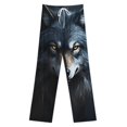 thumbnail image 3 of Tigers Wolves Zebras Animals Pajama Pants Comfortable Elastic Waist Pajamas Fashion Sleepwear Bottoms Plus Size Homewear, 3 of 6