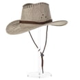 thumbnail image 2 of MyGift 16 inch Clear Acrylic Tabletop Hat Rack, 2 of 6