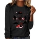 thumbnail image 3 of TaTaai Hoodies Shirts for Women Early Fall Long Sleeve Tops Vintage Graphic Outfits Tops Fashion Pullover Tees Gift, 3 of 3