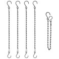 thumbnail image 1 of Cadena colgante para plantas RIFNY, 50 cm, hierro negro, para exteriores e interiores, 1 of 7
