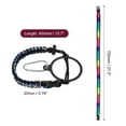 thumbnail image 2 of Paracord Handle, Water Bottle Handle Strap, Paracord Cap Strap Cord, Rainbow, 2 of 6