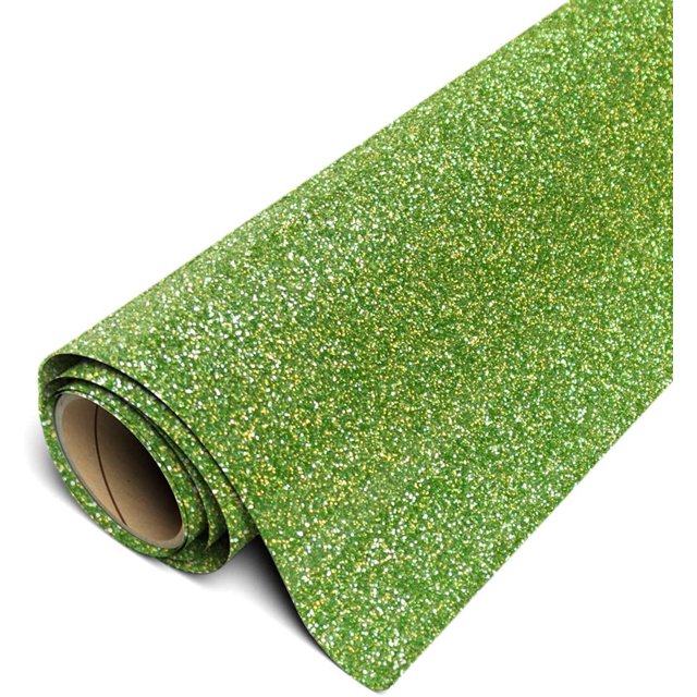 Siser Glitter HTV Iron On Heat Transfer Vinyl 12" x 2ft Roll Light
