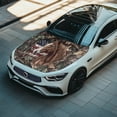 thumbnail image 3 of Uorisanigo American Flag Horse Dead Branch Car Hood Cover Universal Car Hood Flag Cover Breathable Car Hood Cover Suitable Most Automotive Sedans Trucks Pickup Sports Cars, 3 of 7