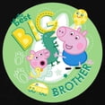 thumbnail image 3 of CafePress - Peppa Pig: The Best Big Brother Kids T Shirt - Dark T-Shirt Kids XS-XL, 3 of 4