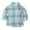 Blue-G, variant on Kid Button Flannel Thick Shirt Fall Winter Coat Pocketed Shirts Coats Warm Shacket Cardigan Tops Fall/Winter Clothes 3 Years Pink