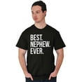 thumbnail image 5 of Best Nephew Ever Family Aunt Uncle Men's Graphic T Shirt Tees Brisco Brands S, 5 of 5