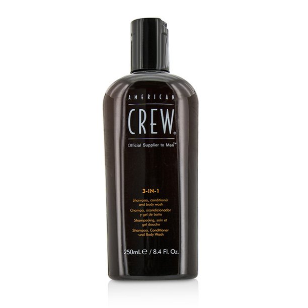 American Crew Men Classic 3IN1 Shampoo, Conditioner & Body Wash