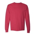 thumbnail image 1 of Hanes ComfortWash Garment Dyed Camiseta de manga larga Crimson Fall SM hanes GDH200, 1 of 1