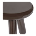 thumbnail image 4 of Moe's Home Collection Joy Accent Table Dark Brown Lacquer Metal Side Tables, 4 of 5