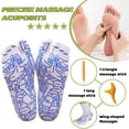 thumbnail image 2 of Massage Socks with Acupressure Points - Relieve Foot Fatigue & Improve Circulation, Comfortable Reflexology Footwear for Relaxation & Recovery,Small Size, 2 of 8