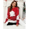 thumbnail image 7 of Garvee Chirstmas Sweaters for Women Long Sleeve Funny Xmas Pullover Sweater 2XL, 7 of 7